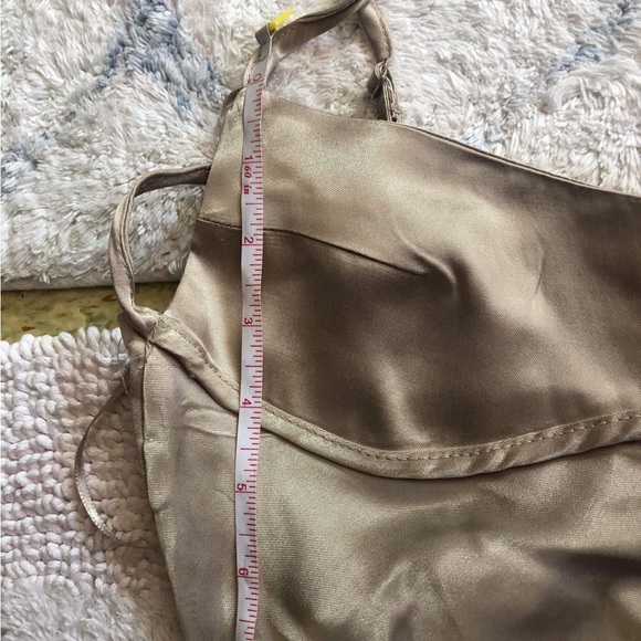 ZARA SATIN EFFECT CUT OUT DRESS - Picture 16 of 16